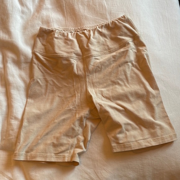 Mate the Label Cream Bike Shorts - Picture 2 of 6